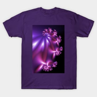 Pink and purple abstract T-Shirt